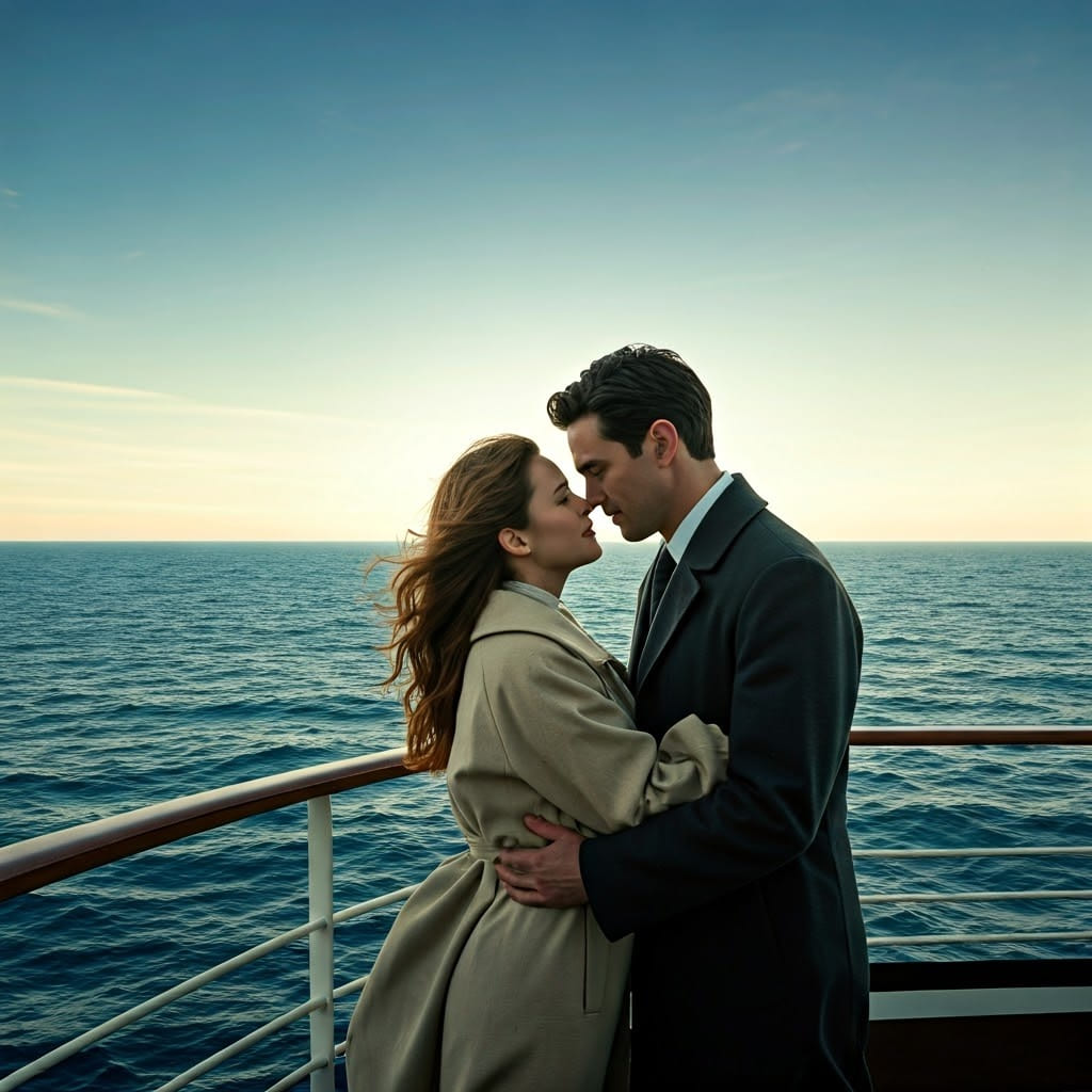 romance om the titanic